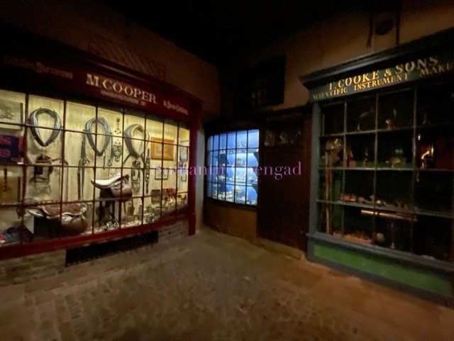 Recreated shops, York Castle Museum
