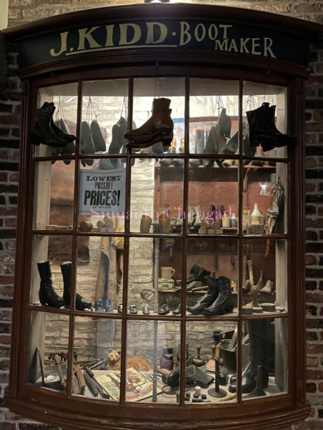 Recreated Victorian era shop